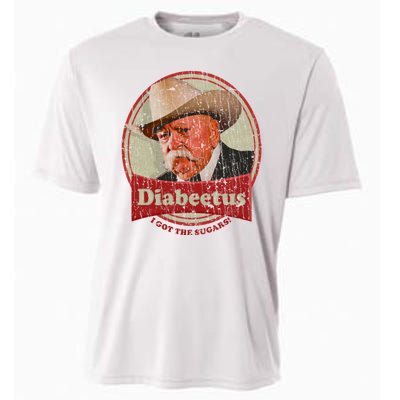 Retro Style Diabeetus I Got The Sugars Cooling Performance Crew T-Shirt