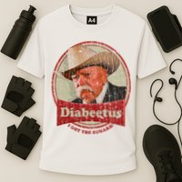 Diabeetus I Got The Sugars Distressed Performance Shirt