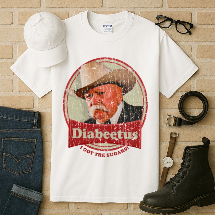 Diabeetus I Got The Sugars Distressed Tall T-Shirt