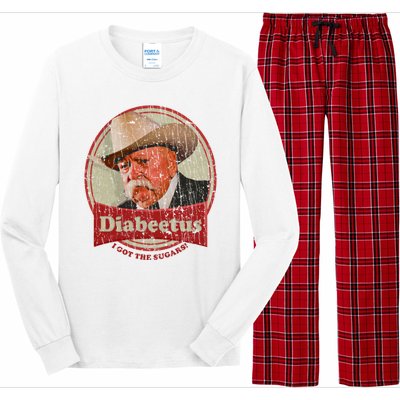 Retro Style Diabeetus I Got The Sugars Long Sleeve Pajama Set