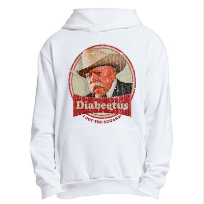 Retro Style Diabeetus I Got The Sugars Urban Pullover Hoodie