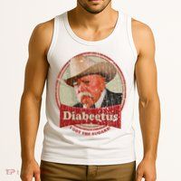Diabeetus I Got The Sugars Distressed Tank Top