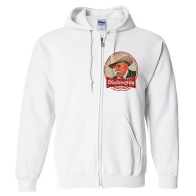 Retro Style Diabeetus I Got The Sugars Full Zip Hoodie