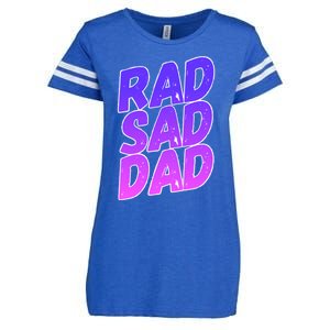 Rad Sad Dad Gift Enza Ladies Jersey Football T-Shirt