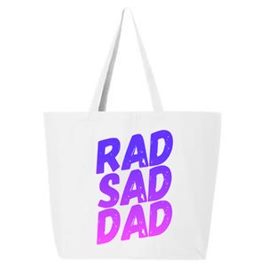 Rad Sad Dad Gift 25L Jumbo Tote