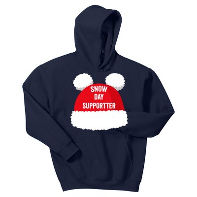 Retro Snow Day Supporter Fun Teacher Retro Snow Day Supporter Fun Teacher Kids Hoodie