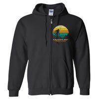 Retro Susquehanna Depot Pennsylvania Big Foot Souvenir Full Zip Hoodie