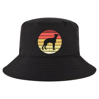 Retro Sunset Dog Lover Cool Comfort Performance Bucket Hat