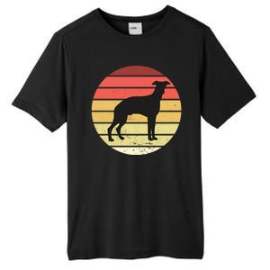 Retro Sunset Dog Lover Tall Fusion ChromaSoft Performance T-Shirt