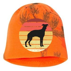 Retro Sunset Dog Lover Kati - Camo Knit Beanie