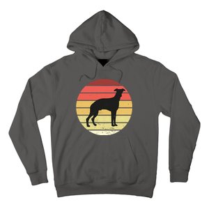 Retro Sunset Dog Lover Hoodie