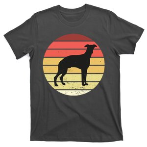 Retro Sunset Dog Lover T-Shirt