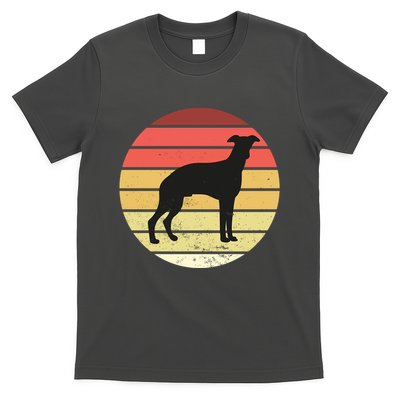 Retro Sunset Dog Lover T-Shirt
