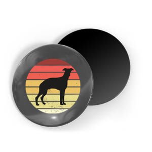 Retro Sunset Dog Lover Magnet