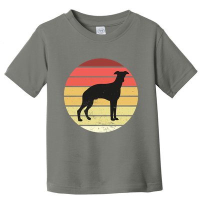 Retro Sunset Dog Lover Toddler T-Shirt