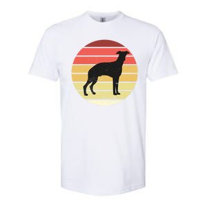 Retro Sunset Dog Lover Softstyle CVC T-Shirt