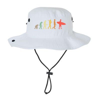 Retro Surfing Evolution Gift For Surfers Meaningful Gift Legacy Cool Fit Booney Bucket Hat