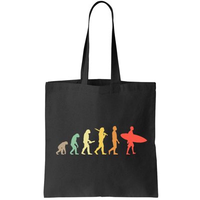 Retro Surfing Evolution Gift For Surfers Bag
