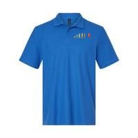 Retro Skiing Evolution Gift For Skiers Gift Softstyle Adult Sport Polo