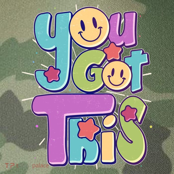 Retro Smiley Emoji You Got This Legacy Tie Dye Trucker Hat