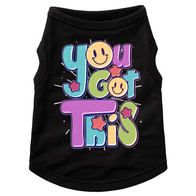 Retro Smiley Emoji You Got This Doggie Tank