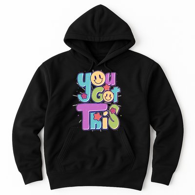 Retro Smiley Emoji You Got This Hoodie