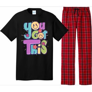 Retro Smiley Emoji You Got This Pajama Set