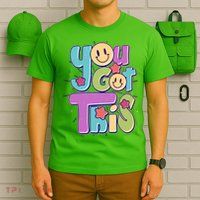 Retro Smiley Emoji You Got This T-Shirt