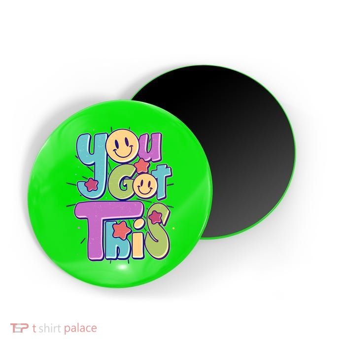 Retro Smiley Emoji You Got This Magnet