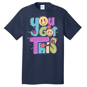 Retro Smiley Emoji You Got This Tall T-Shirt