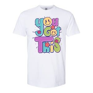 Retro Smiley Emoji You Got This Softstyle CVC T-Shirt