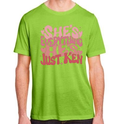 Retro Shes Everything Hes Just Ken Adult ChromaSoft Performance T-Shirt