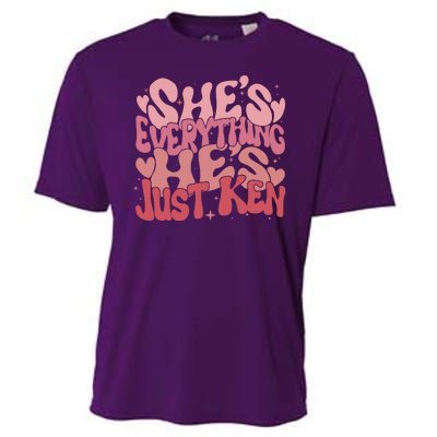 Retro Shes Everything Hes Just Ken Cooling Performance Crew T-Shirt