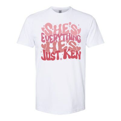 Retro Shes Everything Hes Just Ken Softstyle CVC T-Shirt