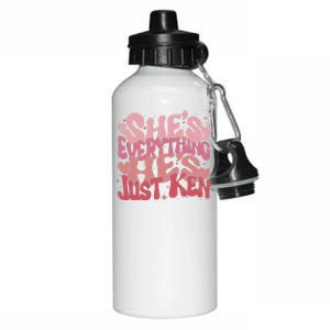 Retro Shes Everything Hes Just Ken Aluminum Water Bottle