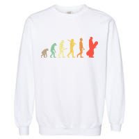 Retro Snowboarding Evolution Gift For Snowboarders Garment-Dyed Sweatshirt