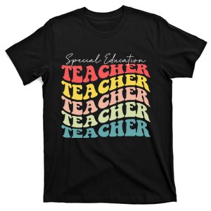 Retro Special Education Teacher Appreciation T-Shirt