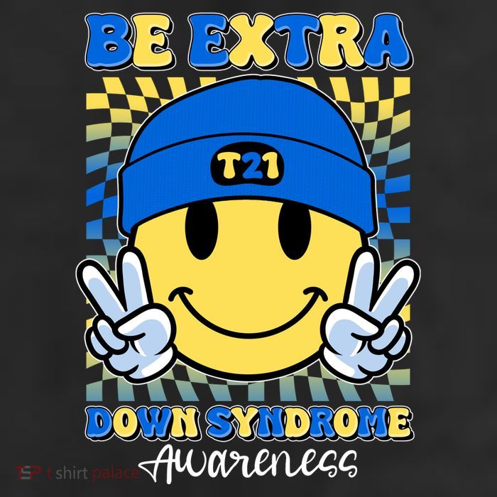 Retro Smiley Emoji Be Extra Down Syndrome Awareness Cool Comfort Performance Bucket Hat