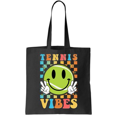 Retro Smiley Emoji Tennis Vibes Bag
