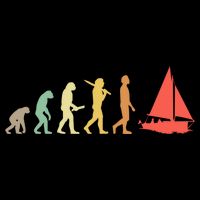 Retro Sailing Evolution Gift For Sailors And Skippers Gift 16 in Basic Backpack