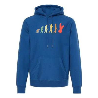 Retro Snowboarding Evolution Gift For Snowboarders Gift Premium Hoodie