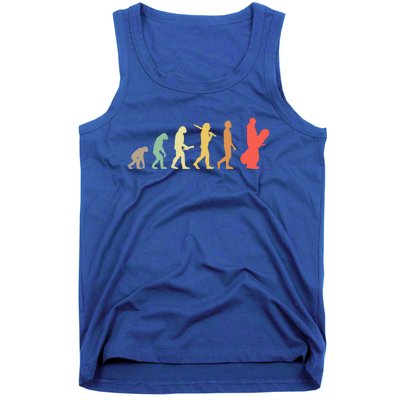 Retro Snowboarding Evolution Gift For Snowboarders Gift Tank Top