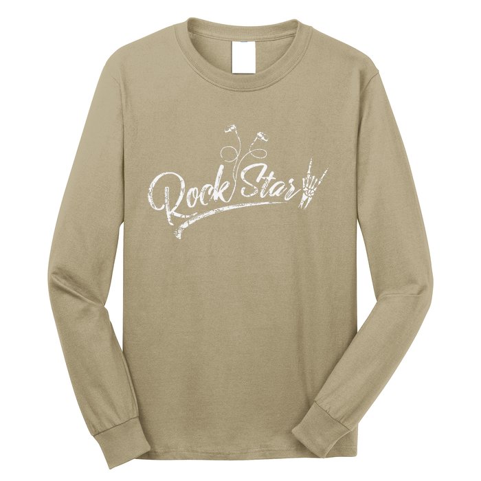 Rock Star Earphone Long Sleeve Shirt