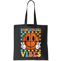 Retro Smiley Emoji Basketball Vibes Bag