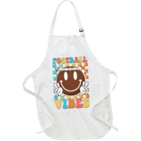 Retro Smiley Emoji Football Vibes Apron