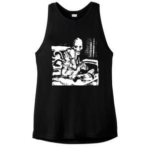 Russian Sleep Experiment Ladies PosiCharge Tri-Blend Wicking Tank