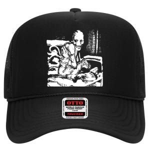 Russian Sleep Experiment High Crown Mesh Back Trucker Hat