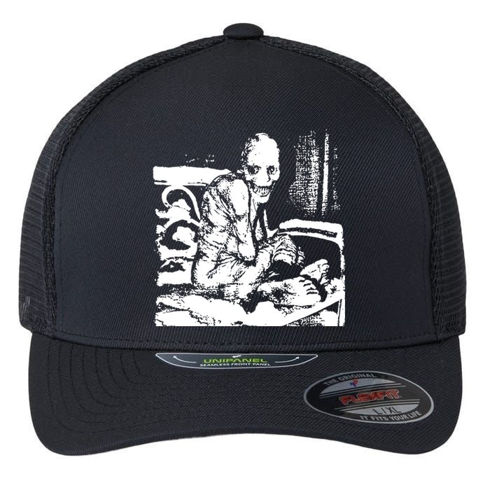 Russian Sleep Experiment Flexfit Unipanel Trucker Cap