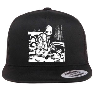 Russian Sleep Experiment Flat Bill Trucker Hat