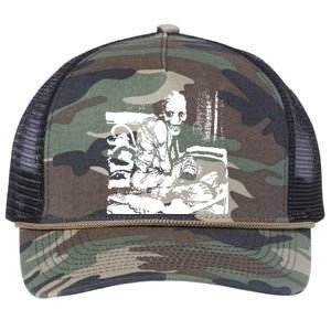 Russian Sleep Experiment Retro Rope Trucker Hat Cap